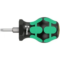 WERA 335 Stubby Vergaserschraubendreher 0,6 x 3,5 x 24,5 mm