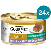 Purina Gourmet Gold Feine Pastete mit Gemüse, Lamm &