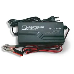 Q-Batteries BL 12-5 Ladegerät für Bleiakkus 12V - 5A Ladestrom IU0U Ladekennlinie
