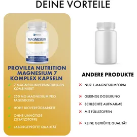provilea Magnesium 7 Komplex Kapseln 60 St.