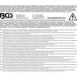 BGS Steckschlüssel-Einsatz Sechskant 12 mm 6,3 mm (1/4")