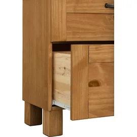 Home Affaire Waschbeckenunterschrank Rodby 60 x 55 x 30 cm Braun