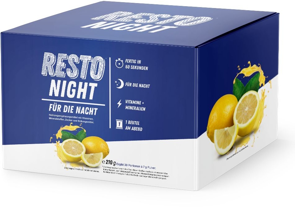 Resto Night - Dein Gute Nacht Drink Pulver 30 St