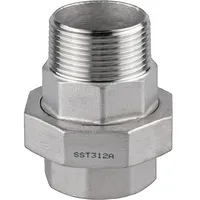 Springer Verschraubung EN 10226-1 NPS 1/2 Zoll kon.dichtend 53mm