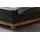 Hasena Finca Boxspringbett 140-180 cm Braun / Anthrazit, Liegefläche:180 x 200 cm, Topper:Base-Topper