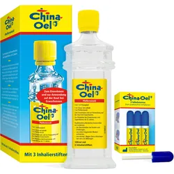 China-Öl + 3 Inhalatoren