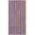 CAWÖ Bold Streifen Handtuch 50 x 100 cm blau/orange