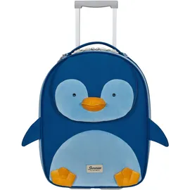 Samsonite Happy Sammies Eco Penguin Peter 2-Rollen Cabin 45 cm / 22,5 l blau/mehrfarbig