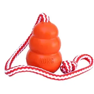 Kong Aqua mit Wurftau M (8,5 cm), 1 Stück
