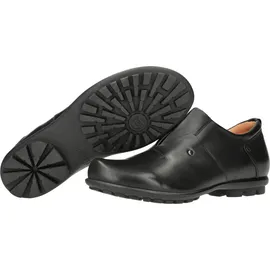 THINK! Herren KONG chromfrei gegerbte nachhaltige Halbschuhe, SCHWARZ