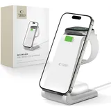TECH-PROTECT wireless charger A36 3in1 QI15W, white - Weiß
