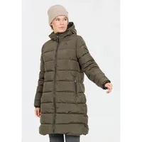 Whistler Amaret Long Puffer Jacket Black Ink 38