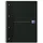 Oxford Collegeblock Office Essentials A4 kariert/ liniert Schwarz