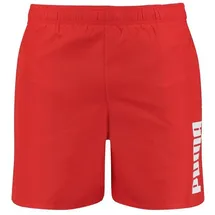 Puma Herren SWIM MEN MID Shorts Swim Trunks, rot XS
