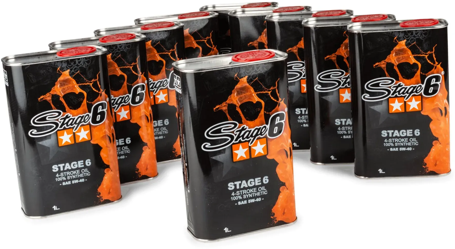 4-Takt Öl 5W40 Stage6 1L (x10)
