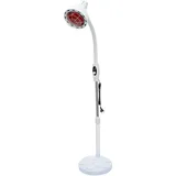 ZENGRICE Infrarot Lampe Rotlichtlampe, 275W Infrarotlampe Infrarotstrahler, Infrarot Therapie Lampe, für Nacken, Schultern, Knien, Händen und Gelenken, Lampe kann 360° drehen
