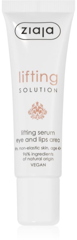 Ziaja Lifting Solution Lifting-Serum Für Lippen und Augenumgebung 30 ml