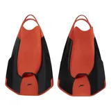 Speedo Fastskin Kickfin | Schwimmtraining Black/Siren Red 3-4
