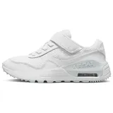 Nike Air Max Systm Sneaker, White White Pure Platinum, 37.5 EU