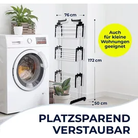 EasyMaxx 16 m schwarz/weiß