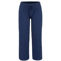 Beachtime 7/8-Strandhose Wide-Leg Blau 40/42