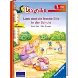 Ravensburger Lara und die freche Elfe in der Schule - Leserabe 1. Klasse - Erstlesebuch für Kinder ab 6 Jahren