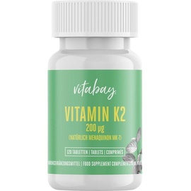 Vitabay CV Vitamin K2 200 mcg MK-7 vegan hochdosiert