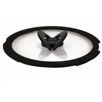 Tefal Ingenio Glasdeckel 22cm, einfache Aufbewahrung, platzsparend, zusammenklappbare Griffe, schneller erhitzen, geeignet für Ingenio Kochgeschirr, spülmaschinenfest, hochwertige Qualität, L9846453