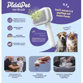 Media Shop PiddiPet IonBrush Ionen Tierhaarbürste - Gr.: onesize