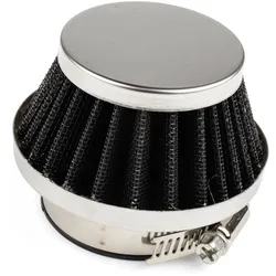 Luftfilter Typ KN Powerfilter Shorty 44 - 54mm Chrom