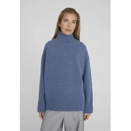 Style Republic Rollkragenpullover OVERSIZED BOXY Blau Melange L