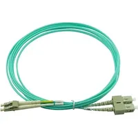 BlueOptics Cisco CAB-OM3-SC-LC-50M kompatibles LC-SC Multimode OM3 Patchkabel 50 Meter (50 m), Netzwerkkabel