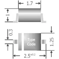 TRU Components Ultraschnelle Si-Diode TC-1N4148 SOD-27 75V 150mA