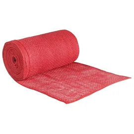 vidaXL Juterolle Rot 25 x 500 cm