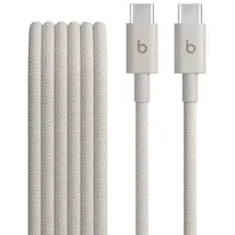 Beats USB-C zu USB-C umflochtenes Kabel 3m Power Engerie Grau