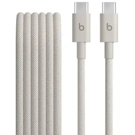 Beats USB-C zu USB-C umflochtenes Kabel 3m Power Engerie Grau