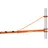Unicraft Seilzug Kunststoff Wand-Schwenkarm 300-1100-2
