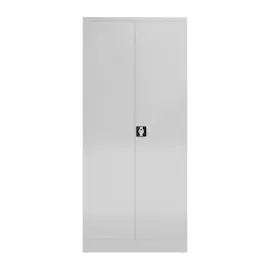 Lüllmann Mehrzweckschrank Spind Spindschrank abschließbar 1800 x 800 x 380 mm, lichtgrau