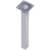 diy element-system gmbh Stahlrohrmöbelfüsse schwarz 800mm eckig