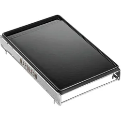 Napoleon Gusseisen Grillplatte groß, Sizzle Zone, porzellanbeschichtet, leicht zu reinigen, langlebig, 37,8x24,6 cm