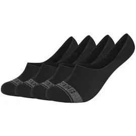 Mustang Füßlinge 4er Pack Schwarz 39-42