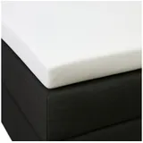 Matratzenschutzbezug für Matratzentopper BETTWARENSHOP weiß 200 cm x 200 cm x 10 cm