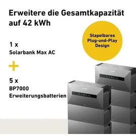 Anker Solix BP7000 Plug & Play-Design 7 kWh