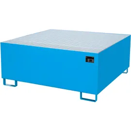 Bauer Südlohn Auffangwanne Stahl 1000 Liter Lichtblau