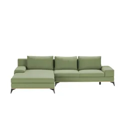 switch Ecksofa  Manila , grün , Maße (cm): B: 315 H: 87 T: 212