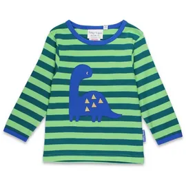 Toby Tiger Longsleeve in Grün/ Blau | Gr.: 104
