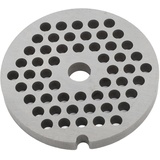 Fleischwolfplatte, 12# 5mm Fleischwolf Scheiben Edelstahl Fleischwolfplatte Scheibenaufsatz für Manuellen Fleischwolf und Wursthersteller