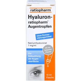 Ratiopharm Hyaluron ratiopharm Augentropfen 10 ml