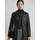 Ricano Lucy, Damen, Ledermantel (Slim Fit) – echtes Lamm Leder – Einreiher schwarz, M, - M