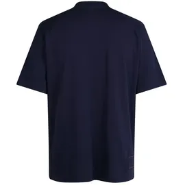 Rapha Cotton Logo kurzarm T-Shirt Blau XL